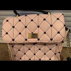 Betsey Johnson purse looks new